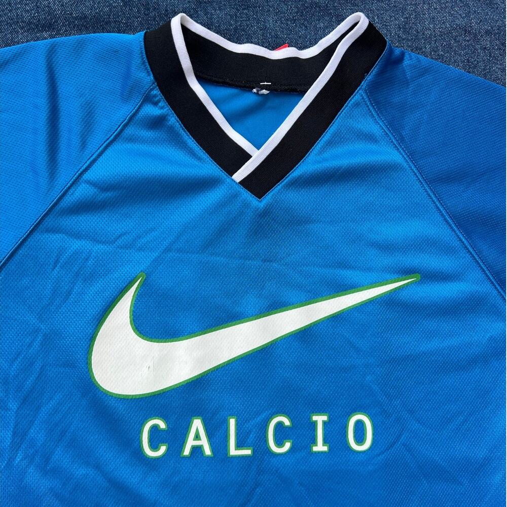 90s Nike Calcio Italy jersey football futbol soccer - Picture 4 of 9